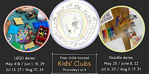 Kids' LEGO and Doodle Clubs (Alternating Weeks)