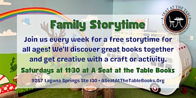 Primaire afbeelding van Family Storytime (for all ages and abilities)