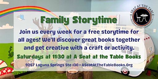 Immagine principale di Family Storytime (for all ages and abilities) 