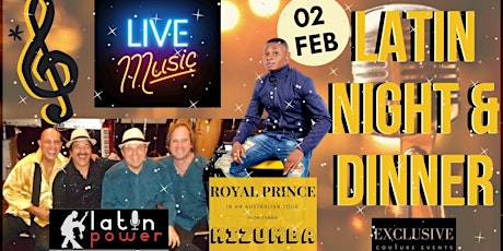 Latin Night & Dinner with Royal Prince & Latin Power Band primary image