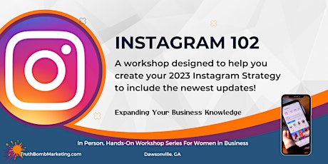 Instagram Workshop: Design your 2023 marketing strategy primary image