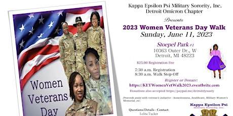 2023 Women Veterans Day Walk