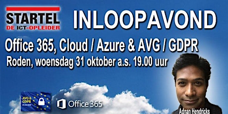Primaire afbeelding van Inloopavond Office365, Cloud/Azure & AVG/GDPR