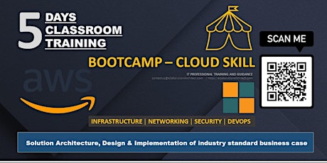 5 Days AWS Bootcamp for IT Professionals, CLASS ROOM in Toronto GTA