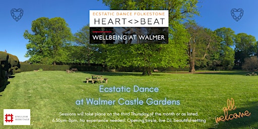 Image principale de Ecstatic Dance Folkestone evening session at Walmer Castle