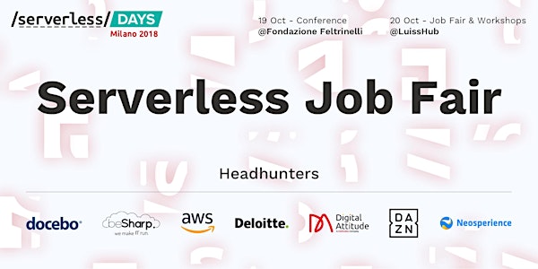 Serverless Job Fair