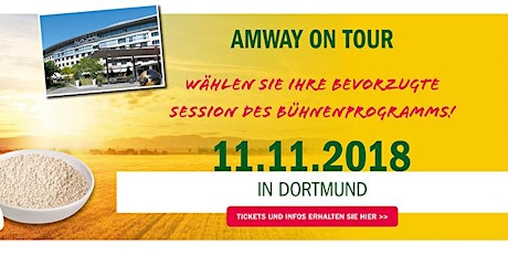 Hauptbild für AMWAY ON TOUR - Dortmund, 11.11.2018