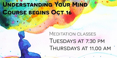 Understanding Your Mind Meditation Series primary image