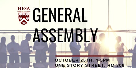 HESA General Assembly (Online & On Campus) primary image