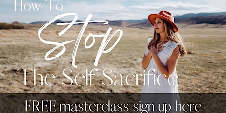How to stop the SELF SACRIFICE and learn to say NO! primary image