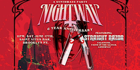 NIGHTWAV [A SYNTHWAVE PARTY] 6 YEAR ANNIVERSARY