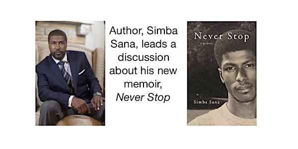 Book Talk: Featuring Author, Simba Sana