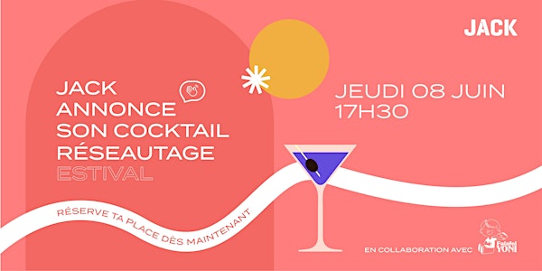 Cocktail-réseautage JACK Marketing en collaboration avec Falafel Yoni ☀️