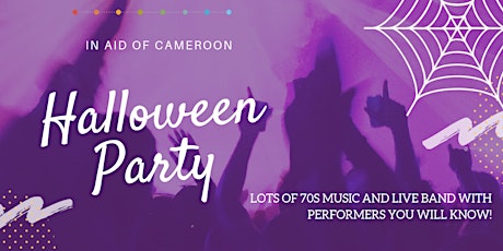 Halloween Party in aid of Cameroon primary image