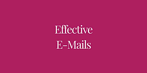 Writing Effective EMails primary image