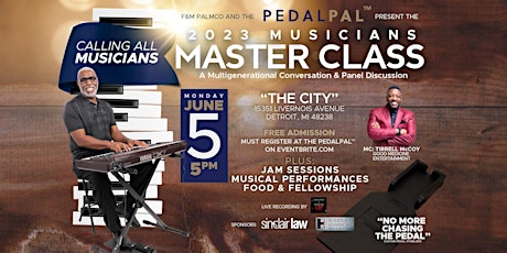 The PedalPal, Musicians Master Class