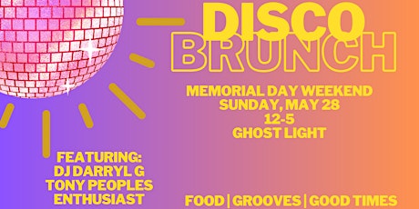 Memorial Day Weekend Disco Brunch