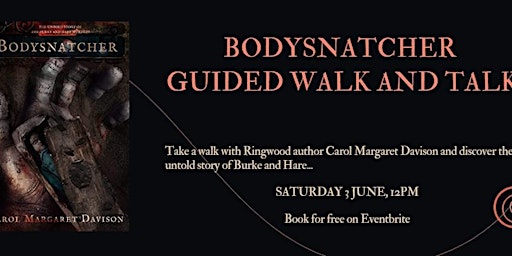 Walk and Talk Event with Carol Margaret Davison primary image