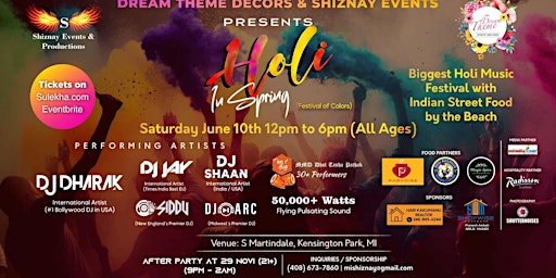 Holi in Spring & After Party
