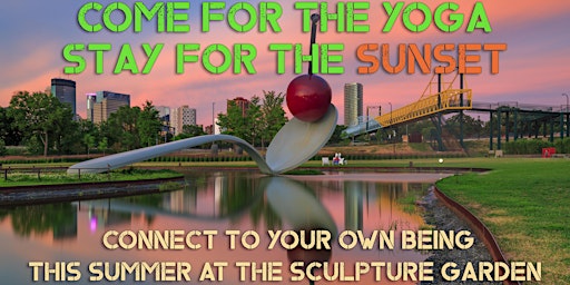 Thursday Sunset Yoga at the Sculpture Garden  primärbild