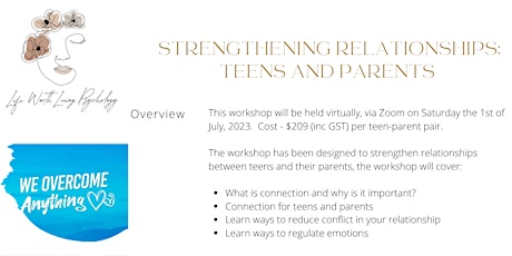 Strengthening Relationships: Teens and Parents