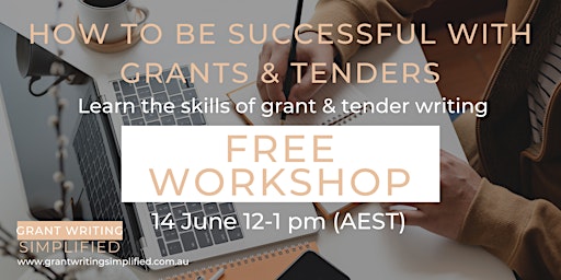 Imagen principal de Learn how to be successful with grants and tenders - free workshop