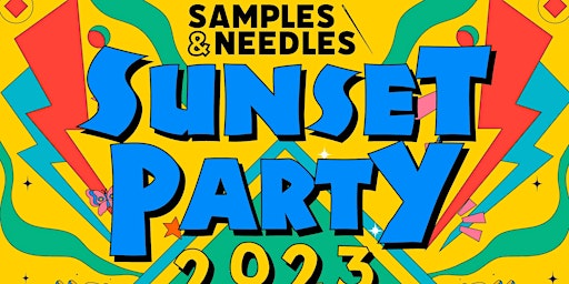 Samples N Needles Sunset Party