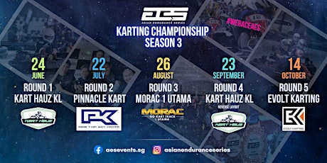 Asian Endurance Series Karting Championship Season 3