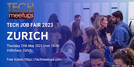Zurich Tech Job Fair 2023 primary image