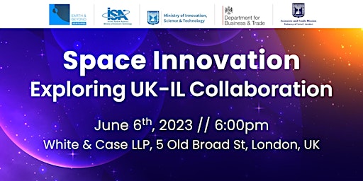 Space Innovation: Exploring UK-IL Collaboration primary image