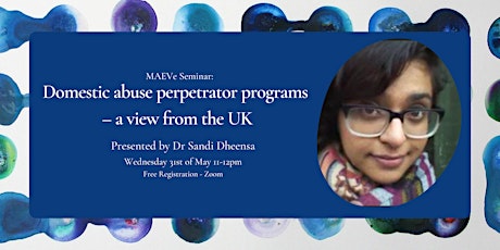 Primaire afbeelding van Domestic abuse perpetrator programs – a view from the UK