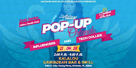 Haitians Who Blog Pop-Up: Orlando primary image