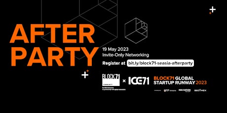 Hauptbild für BLOCK71 Global Startup Runway | After-Party