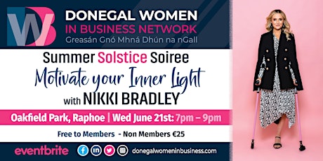 Image principale de Donegal Women in Business Network  Summer Solstice Soiree