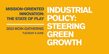 Industrial policy: Steering green growth