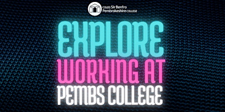 Explore Working at Pembrokeshire College primary image