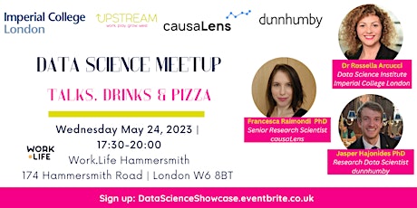 Data Science Meetup: Showcase talks, Pizza + Drinks primary image