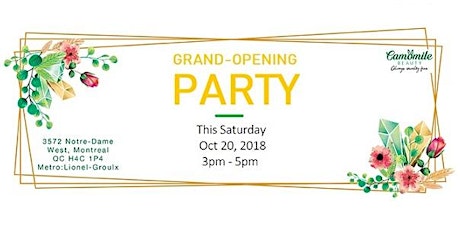 GRAND OPENING PARTY - Green Beauty shop primary image