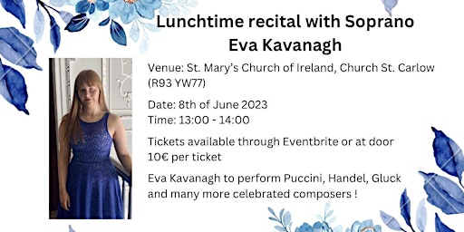 Lunchtime Recital with Soprano Eva Kavanagh