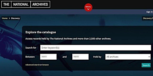 Hauptbild für Using Discovery, The National Archives' online catalogue