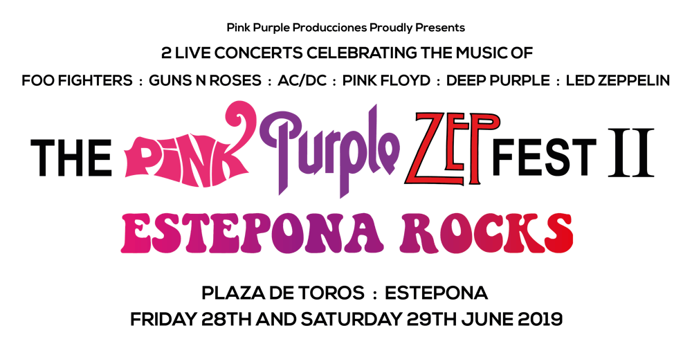 The Pink Purple Zep Fest Ii Estepona Rocks Tickets Multiple Dates The Pink Purple Zep Fest Ii Estepona Rocks Tickets Multiple Dates Eventbrite