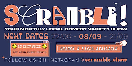 Primaire afbeelding van Scramble! Comedy Variety Show - May 23rd