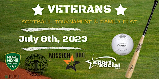 Imagen principal de Veterans Softball Tournament & Family Fest 2023