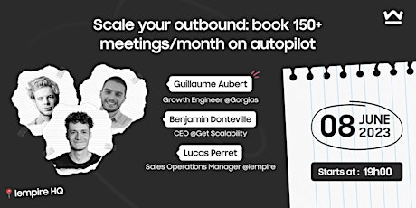 Scale your outbound: book 150+ meetings/month on autopilot