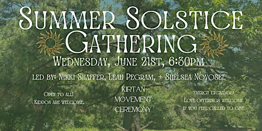 Summer Solstice Gathering primary image