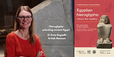 Free Talk: Hieroglyphs: unlocking ancient Egypt primary image