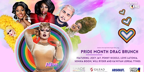 DRAG BRUNCH THE "PRIDE EDITION" SPONSORED BY ABSOULT, GILEAD AND SHADE!