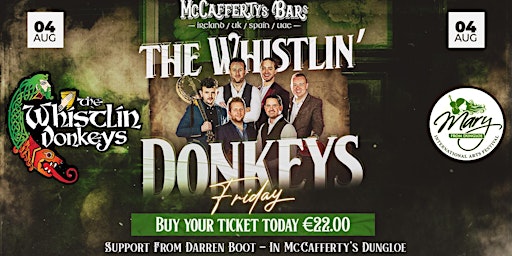The Whistlin' Donkeys - Live at McCafferty's, Dungloe primary image