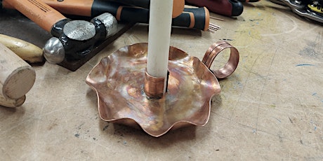 Introduction to Copper Smithing  - make a candlestick  primärbild