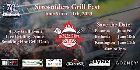 Imagem principal do evento Strosniders Hardware Annual Grill Fest